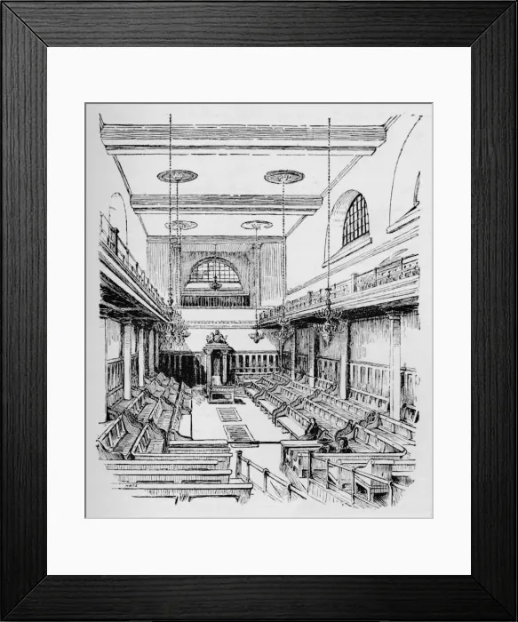 Framed Print : The House of Commons at the Beginning of the Century, c1897. Artist: William Patten Framed Print : The House of Commons at the Beginning of the Century, c1897. Artist: William Patten