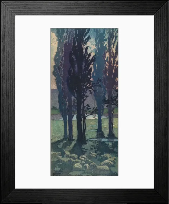 Framed Print : September Moon, c1901, (1928). Artist: William Giles Framed Print : September Moon, c1901, (1928). Artist: William Giles