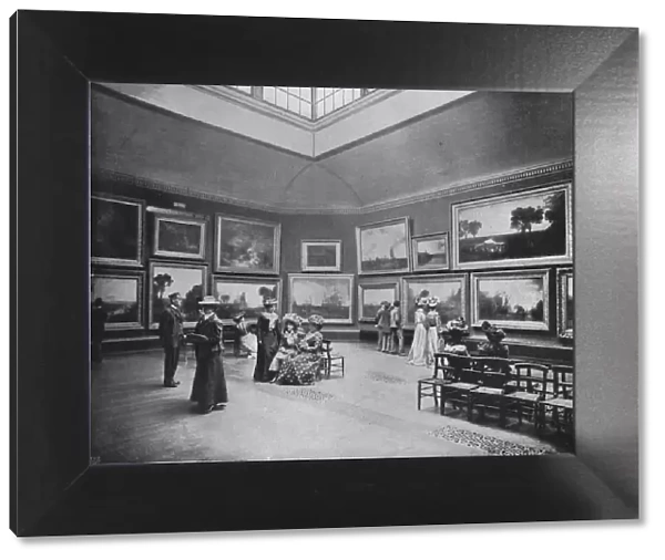 Exhibition of William Turners paintings in the National Gallery, London, c1903 (1903)