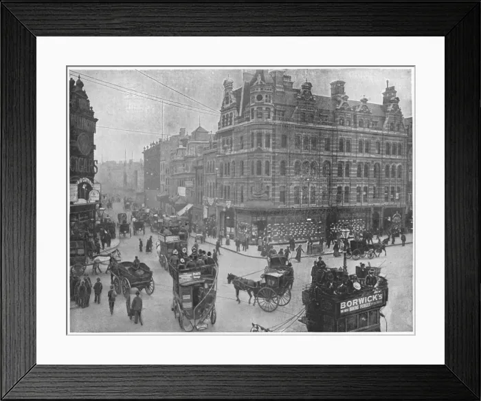 Framed Print : Tottenham Court Road corner, London, c1903 (1903)