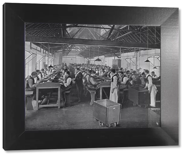 One of the cigar manufacturing departments at Salmon and Gluckstein, Ltd, London, c1870s (1903)