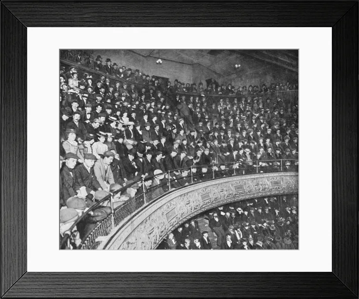 Framed Print : A music hall gallery, London, c1900 (1901) Framed Print : A music hall gallery, London, c1900 (1901)