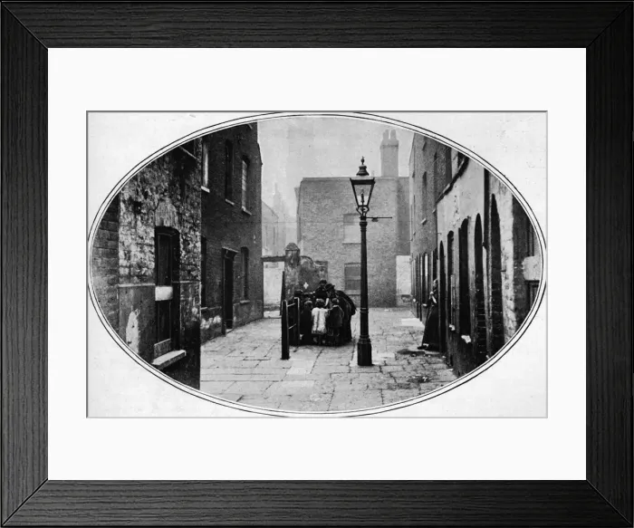 Framed Print : Ripe for eviction, London, c1901 (1901) Framed Print : Ripe for eviction, London, c1901 (1901)