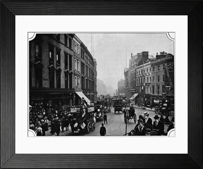 Framed Print : High Street, Kensington, London, c1900 (1901) Framed Print : High Street, Kensington, London, c1900 (1901)