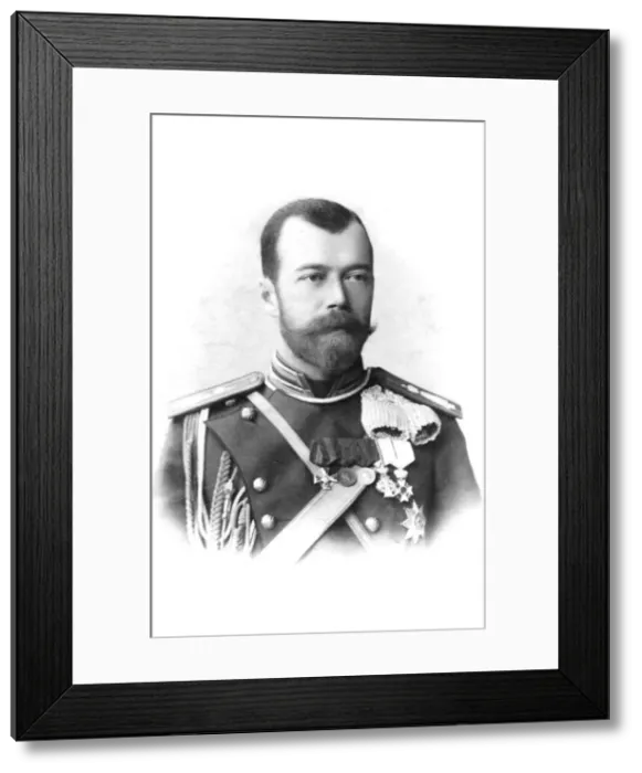 Framed Print : Tsar Nicholas II of Russia, c1900 Framed Print : Tsar Nicholas II of Russia, c1900