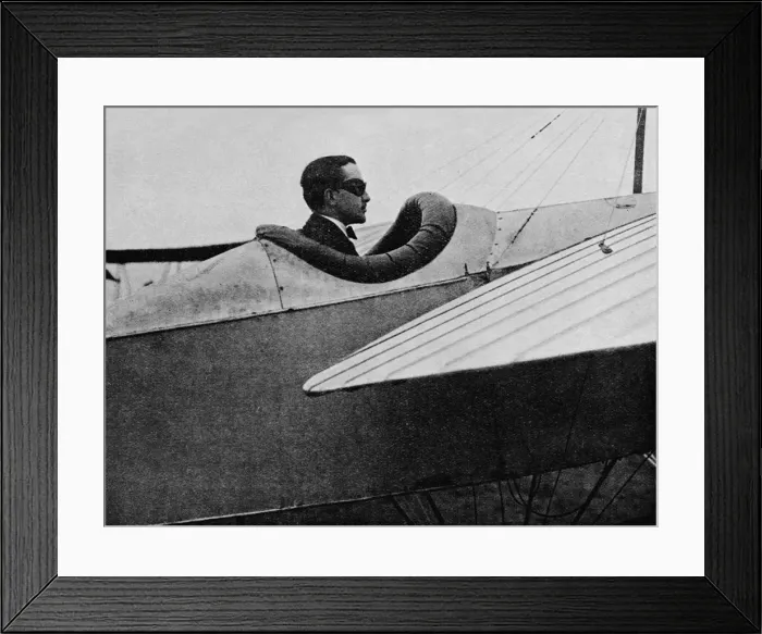 Framed Print : A great cross-country pilot: Mr WB Rhodes-Moorhouse, 1912 (1933). Artist: Flight Photo Framed Print : A great cross-country pilot: Mr WB Rhodes-Moorhouse, 1912 (1933). Artist: Flight Photo