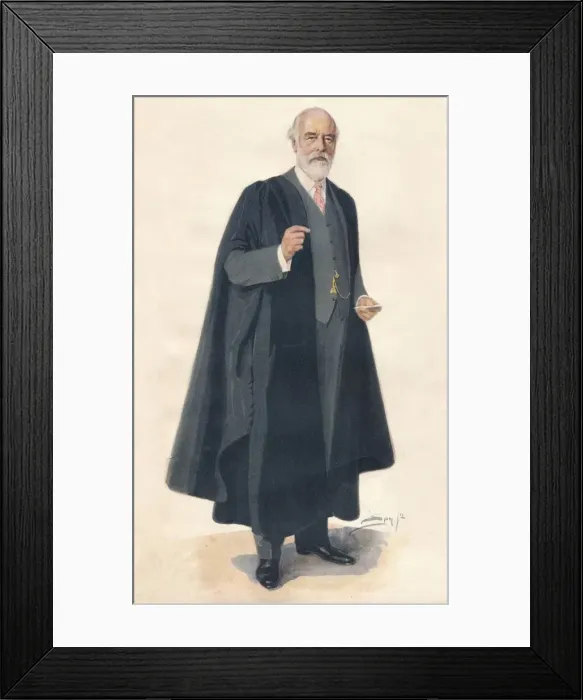 Framed Print : Sir Oliver Lodge, 1927. Artist: Sir Leslie Matthew Ward Framed Print : Sir Oliver Lodge, 1927. Artist: Sir Leslie Matthew Ward