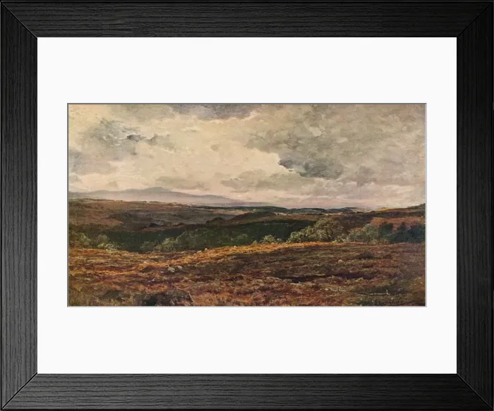 Framed Print : The Borderland, c1904. Artist: James Aumonier Framed Print : The Borderland, c1904. Artist: James Aumonier