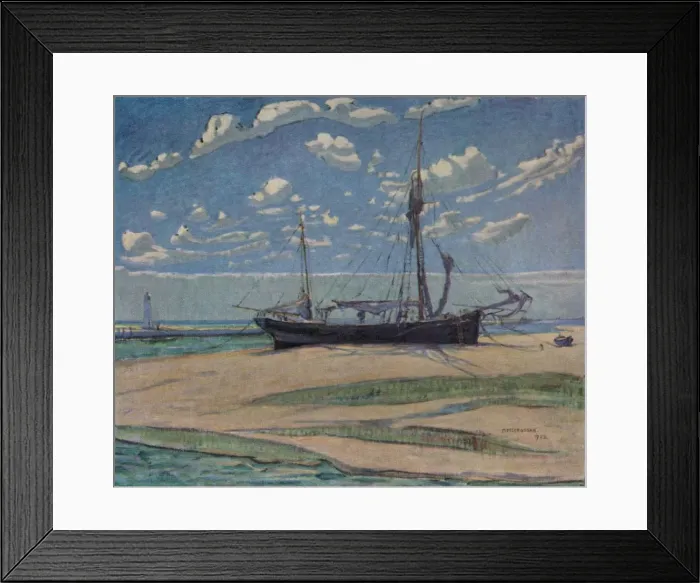 Framed Print : Sea Piece, 1922. Artist: Mary McCrossan Framed Print : Sea Piece, 1922. Artist: Mary McCrossan