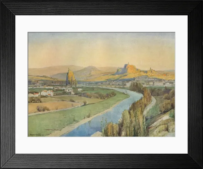 Framed Print : Le Puy, France, 1922. Artist: Herbert Edwin Pelham Hughes-Stanton Framed Print : Le Puy, France, 1922. Artist: Herbert Edwin Pelham Hughes-Stanton