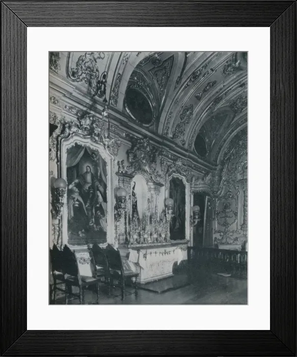 Framed Print : Sacristy of the Carmo Church, Rio de Janeiro, c1943