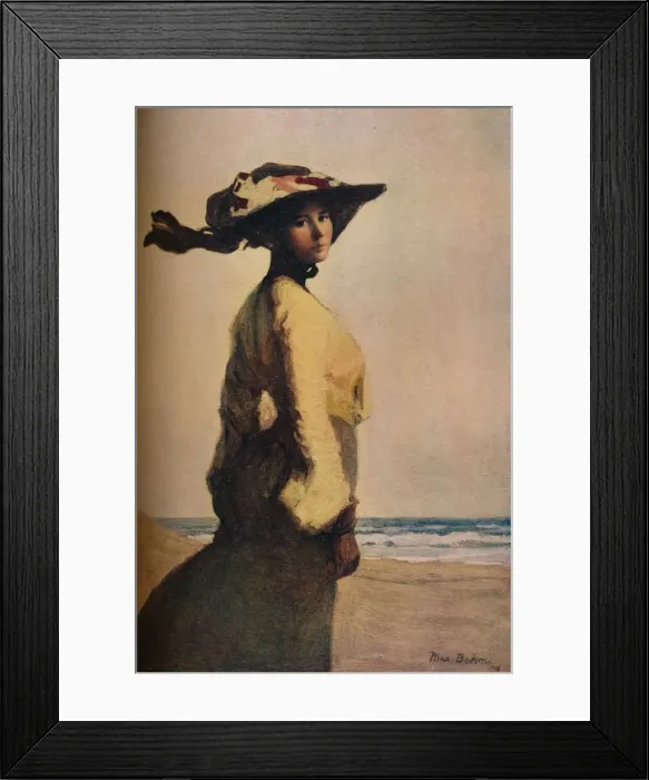 Framed Print : Portrait of Madame B, 1905. Artist: Max Bohm Framed Print : Portrait of Madame B, 1905. Artist: Max Bohm