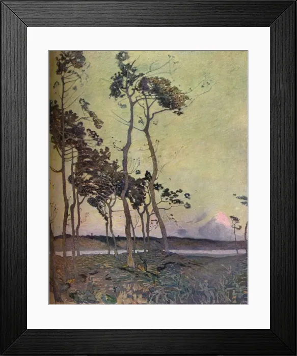 Framed Print : La Baie De L Orne, 1911. Artist: Florence Este Framed Print : La Baie De L Orne, 1911. Artist: Florence Este