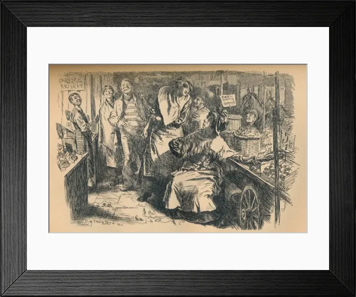 Framed Print : Unrest in the Near East, 1912. Artist: Frederick Henry Townsend