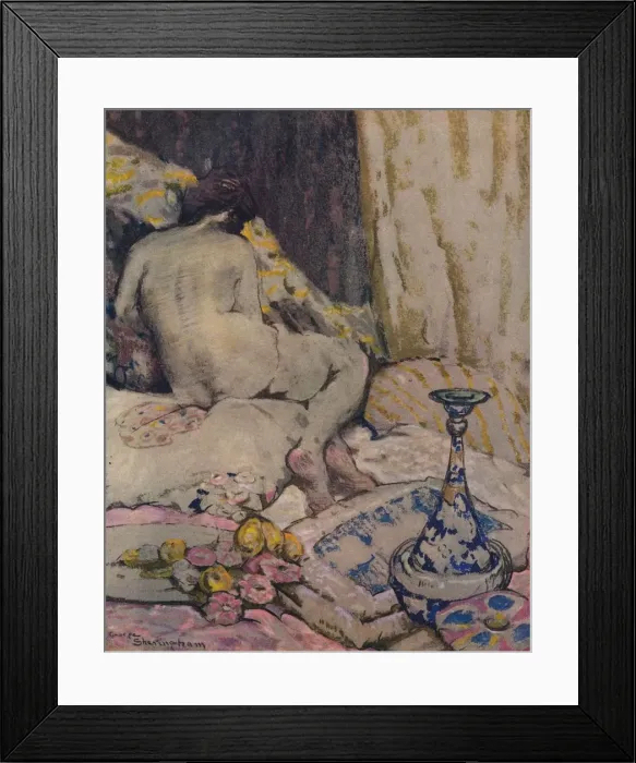Framed Print : The Persian Vase, c1916. Artist: George Sheringham Framed Print : The Persian Vase, c1916. Artist: George Sheringham