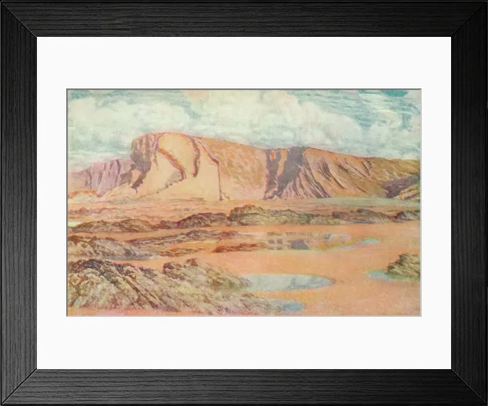 Framed Print : The Walls of Old England (Bude), c1886, (1914). Artist: Edward John Poynter Framed Print : The Walls of Old England (Bude), c1886, (1914). Artist: Edward John Poynter