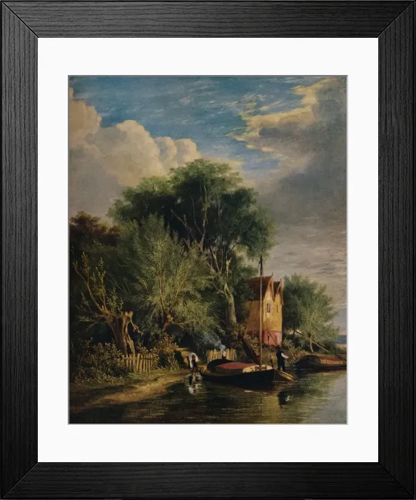 Framed Print : On the Yare, c1828, (1938). Artist: George Vincent Framed Print : On the Yare, c1828, (1938). Artist: George Vincent