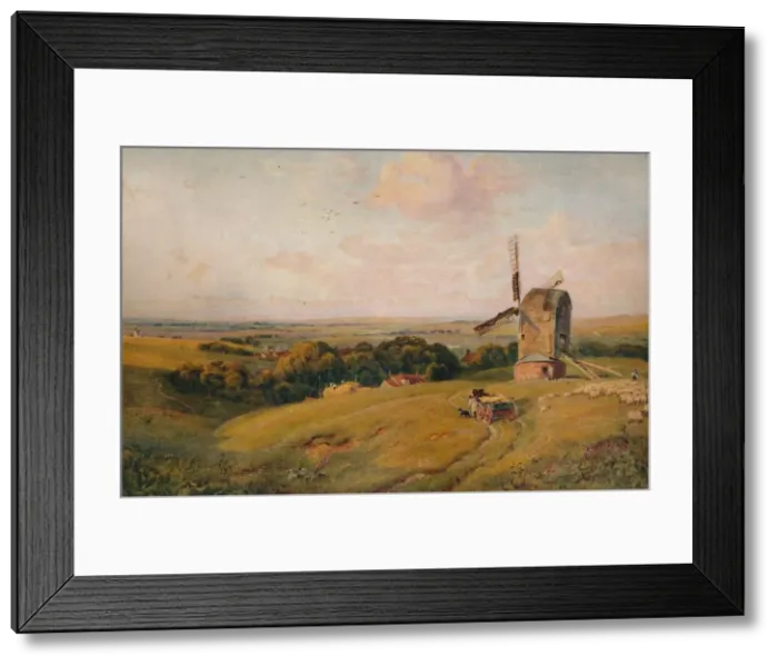 Framed Print : Alfriston Mill, c1886, (1938). Artist: Robert Thorne Waite Framed Print : Alfriston Mill, c1886, (1938). Artist: Robert Thorne Waite