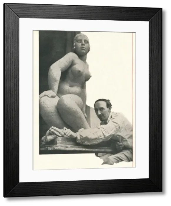 Framed Print : A cameo by Frank Dobson Booths Has The Magic of Pygmalion. It Makes Even Some Statues Come To Lif Framed Print : A cameo by Frank Dobson Booths Has The Magic of Pygmalion. It Makes Even Some Statues Come To Lif