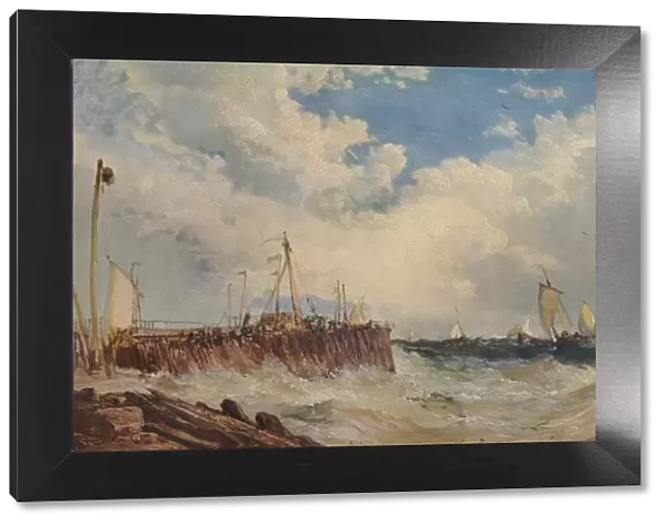 On the Coast of Holland, 1876, (1938). Artist: James Webb