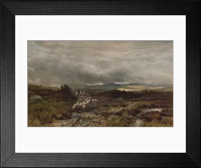 Framed Print : Mountain Road, Capel Curig, North Wales, (1938). Artist: James William Whitaker Framed Print : Mountain Road, Capel Curig, North Wales, (1938). Artist: James William Whitaker
