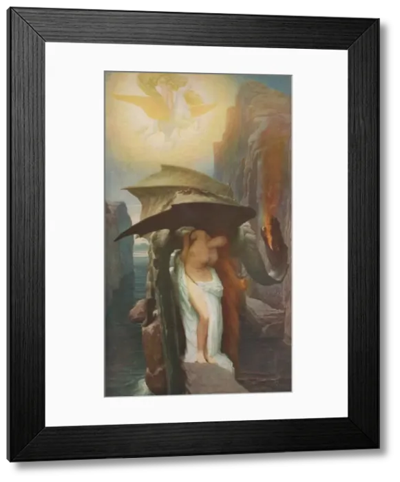 Framed Print : Perseus and Andromeda, 1891, (1918). Artist: Frederic Leighton Framed Print : Perseus and Andromeda, 1891, (1918). Artist: Frederic Leighton