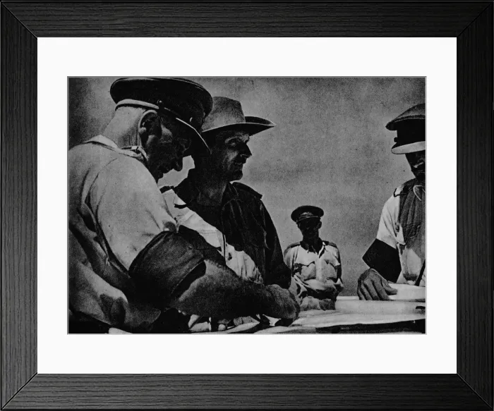 Framed Print : The Plans Are Perfected, 1942 (1944)
