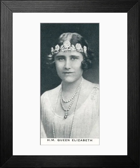 Framed Print : HM Queen Elizabeth, c1930 (1937) Framed Print : HM Queen Elizabeth, c1930 (1937)