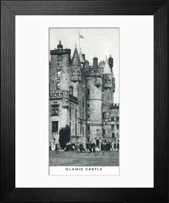 Framed Print : Glamis Castle, c1937 (1937) Framed Print : Glamis Castle, c1937 (1937)