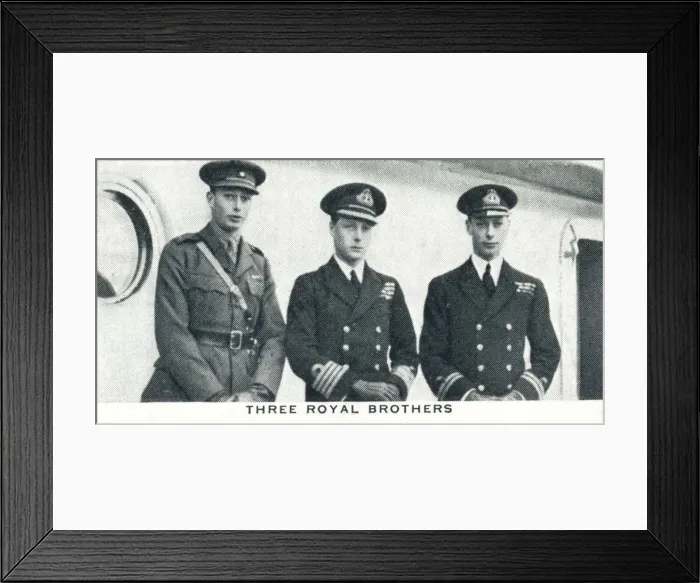 Framed Print : Three Royal Brothers, 1920 (1937) Framed Print : Three Royal Brothers, 1920 (1937)