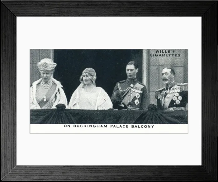 Framed Print : On Buckingham Palace Balcony, 1923 (1937) Framed Print : On Buckingham Palace Balcony, 1923 (1937)