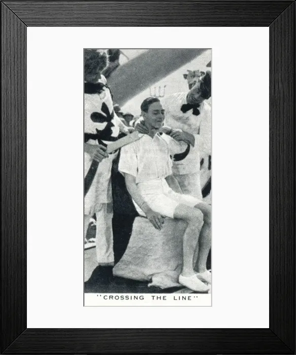 Framed Print : Crossing the Line, 1927 (1937) Framed Print : Crossing the Line, 1927 (1937)