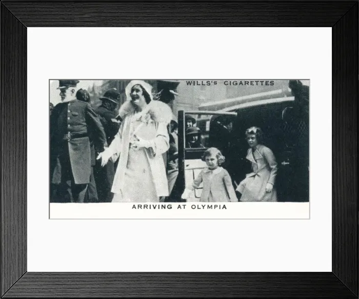 Framed Print : Arriving at Olympia, 1935 (1937) Framed Print : Arriving at Olympia, 1935 (1937)
