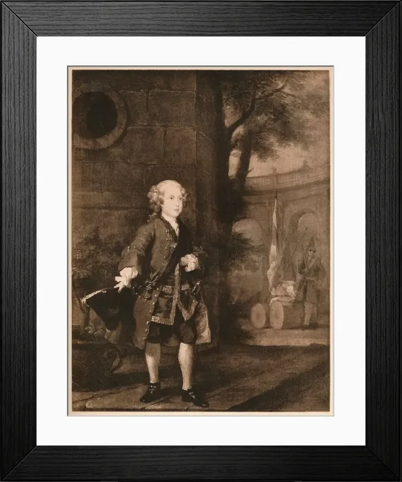 Framed Print : William Augustus, Duke of Cumberland, 1732. Artist: William Hogarth Framed Print : William Augustus, Duke of Cumberland, 1732. Artist: William Hogarth