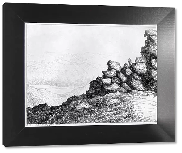 Ben Lomond from the Top of`Ben Arthur, c1812. Artist:s Leith