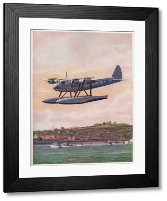 Framed Print : The upper component of the Short-Mayo Composite Aircraft Mercury, c1929 (c1937) Framed Print : The upper component of the Short-Mayo Composite Aircraft Mercury, c1929 (c1937)