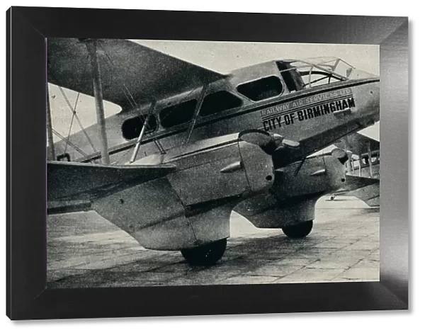 De Havilland DH89 aircraft used on some of the Railway Air Service routes, c1934 (c1937)