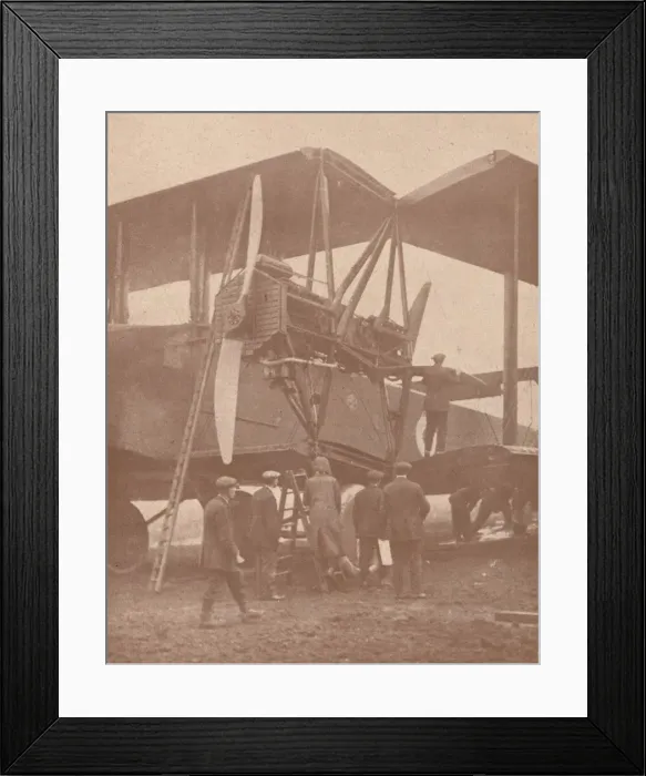 Framed Print : The Bomb Berlin Bus, c1918 (1919) Framed Print : The Bomb Berlin Bus, c1918 (1919)