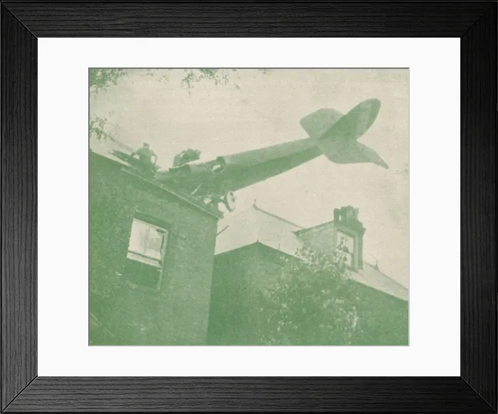 Framed Print : An unexpected caller, c1918 (1919) Framed Print : An unexpected caller, c1918 (1919)
