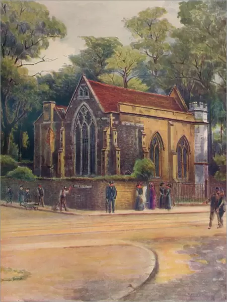 Lovekyns Chapel, Kingston, c1905, (1914). Artist: Jamess Ogilvy
