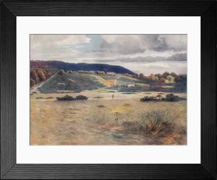 Framed Print : Smithwood Common, 1911, (1914). Artist: Jamess Ogilvy