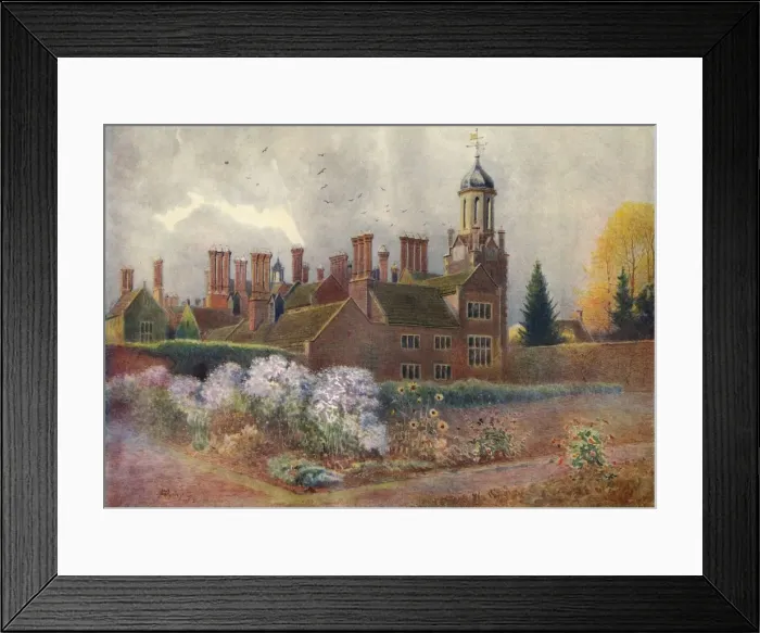 Framed Print : Baynards, from the Garden, 1911, (1914). Artist: Jamess Ogilvy Framed Print : Baynards, from the Garden, 1911, (1914). Artist: Jamess Ogilvy