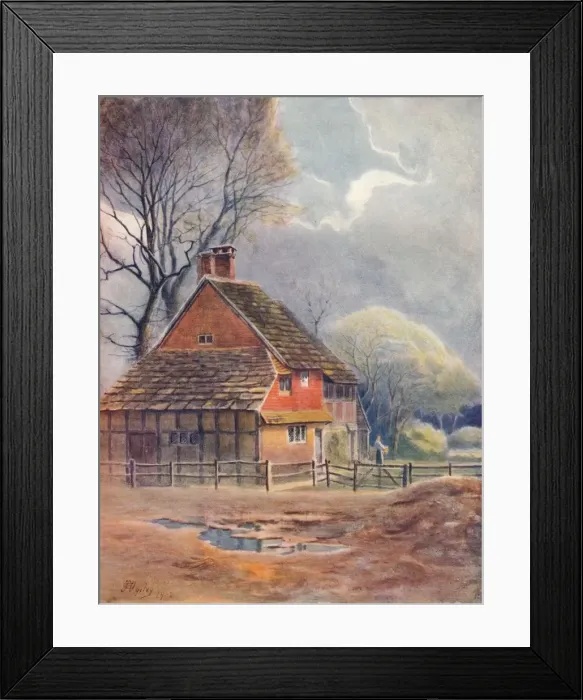 Framed Print : Parklands Farm, 1912, (1914). Artist: Jamess Ogilvy Framed Print : Parklands Farm, 1912, (1914). Artist: Jamess Ogilvy