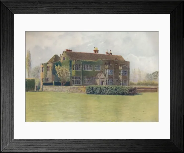 Framed Print : Smallfield Place, 1912, (1914). Artist: Jamess Ogilvy Framed Print : Smallfield Place, 1912, (1914). Artist: Jamess Ogilvy