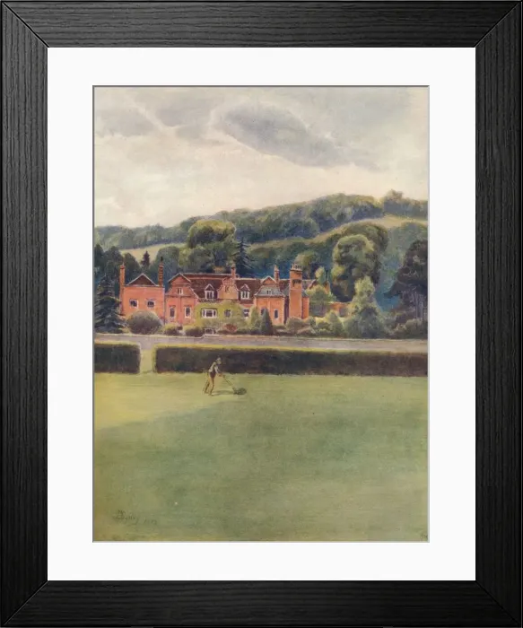 Framed Print : The Old House, Mickelham, 1913, (1914). Artist: Jamess Ogilvy Framed Print : The Old House, Mickelham, 1913, (1914). Artist: Jamess Ogilvy