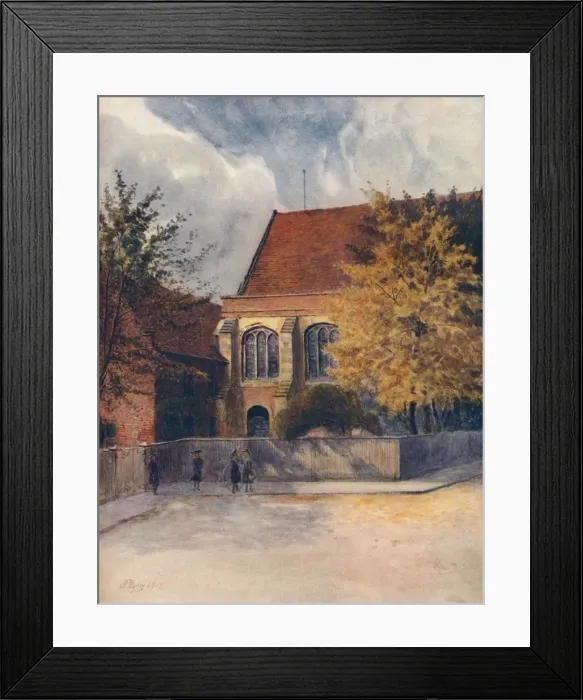 Framed Print : Archbishops Palace, Croydon, 1912, (1914). Artist: Jamess Ogilvy Framed Print : Archbishops Palace, Croydon, 1912, (1914). Artist: Jamess Ogilvy