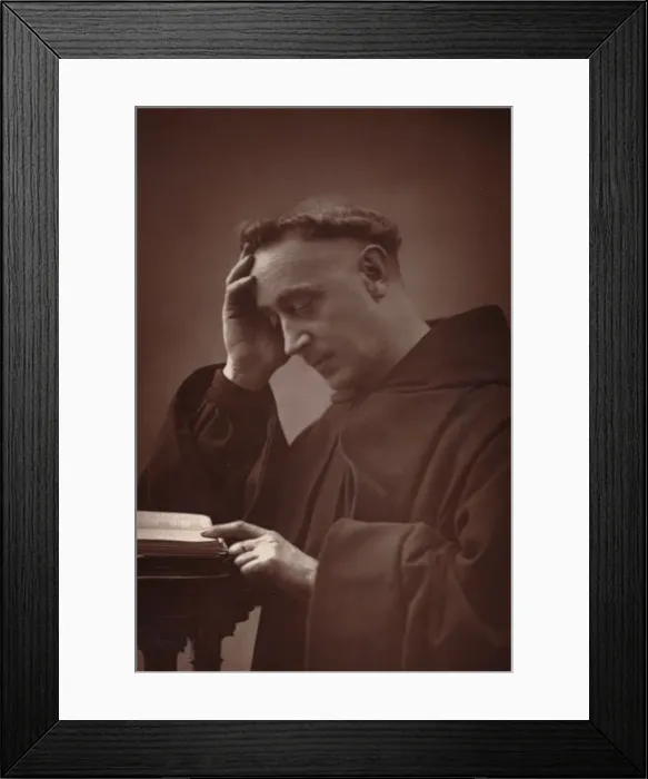 Framed Print : Father Ignatius, c1891. Artist: W&D Downey Framed Print : Father Ignatius, c1891. Artist: W&D Downey