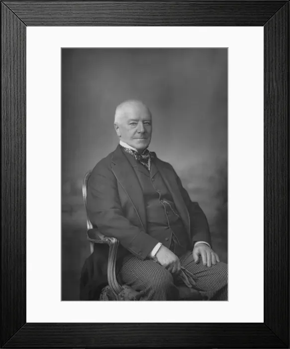 Framed Print : The Hon. Sir Henry Hawkins, c1891. Artist: W&D Downey Framed Print : The Hon. Sir Henry Hawkins, c1891. Artist: W&D Downey