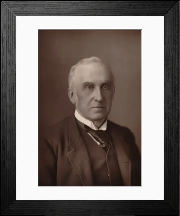 Framed Print : Sir Charles Russell, c1891. Artist: W&D Downey Framed Print : Sir Charles Russell, c1891. Artist: W&D Downey