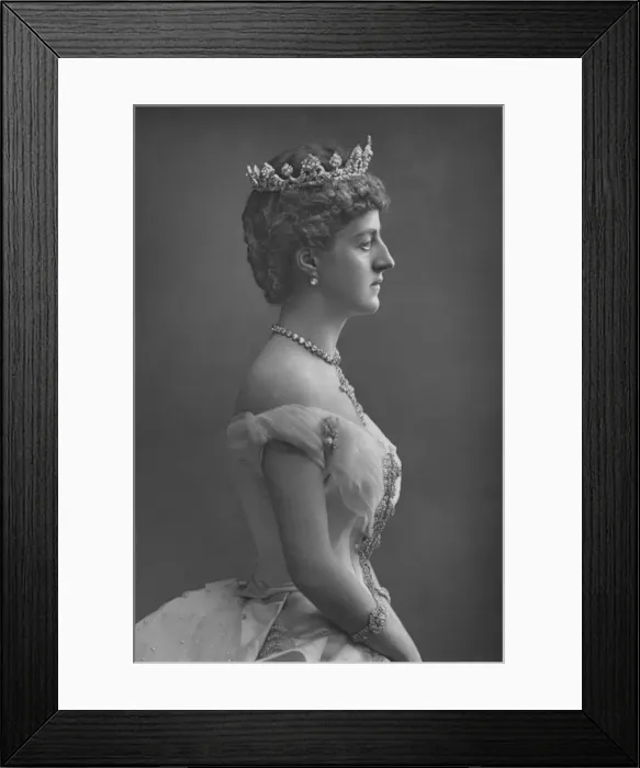Framed Print : The Marchioness of Londonderry, c1891. Artist: W&D Downey Framed Print : The Marchioness of Londonderry, c1891. Artist: W&D Downey